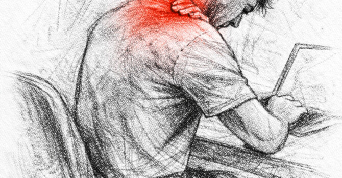 Neck Pain From Working at a Desk  image