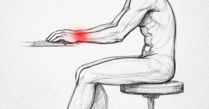 Wrist Pain While Typing image
